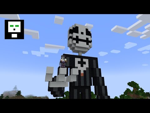 Minecraft Survival: Unbelievable Jack Skellington Dark Art!