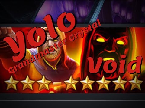 Single Shot Grandmaster Featured Crystal Series: Void | Marvel Contest of Champions
