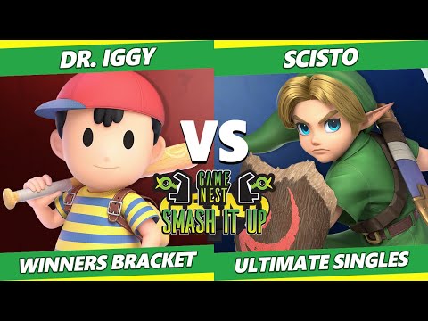Smash It Up 27 - Dr. Iggy (Ness) Vs. Scisto (Young Link) SSBU Ultimate Tournament