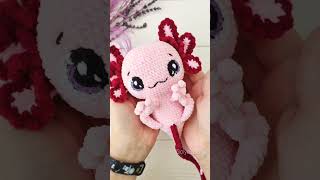 Crochet Pattern PDF | Axolotl Finn | | ENGLISH+GERMAN