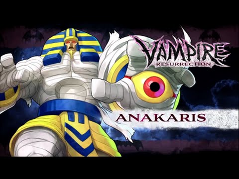 Vampire (Darkstalkers) Chronicle - Anakaris Gameplay