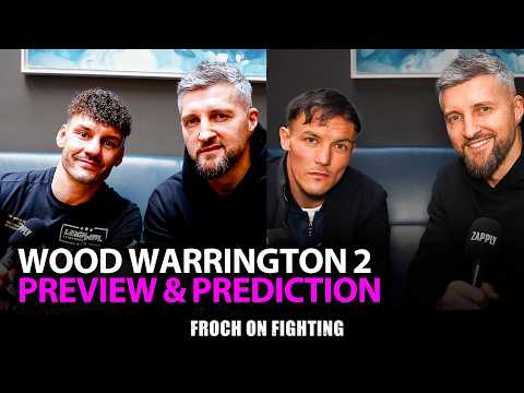 "The BIGGEST w***er in boxing!" Carl Froch speaks to Leigh Wood & Josh Warrington ahead of rematch