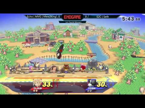 ENDGAME 1v1 Top 64 – Echo l MVG l Mew2King (Cloud) vs. E2C l Seth (Yoshi)