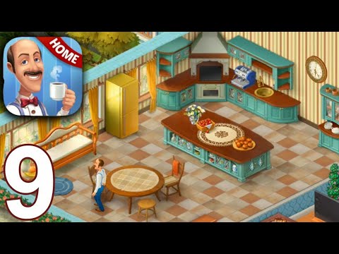 HOMESCAPES Story Walkthrough Gameplay Part 9 - Day 9 (iOS Android)