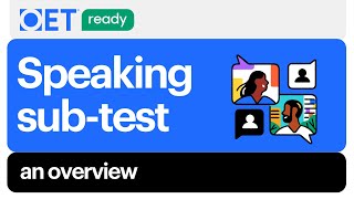 The OET Speaking Sub-test