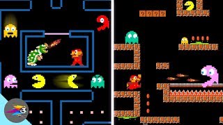 Pacman Vs Mario Vs Ghost Vs Bowser Full Myth Series