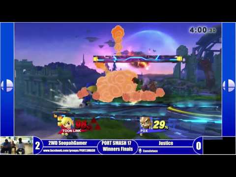 PORT SMASH 17 - Singles Winners finals - Justice (Fox) Vs SoopahGamer (TL)