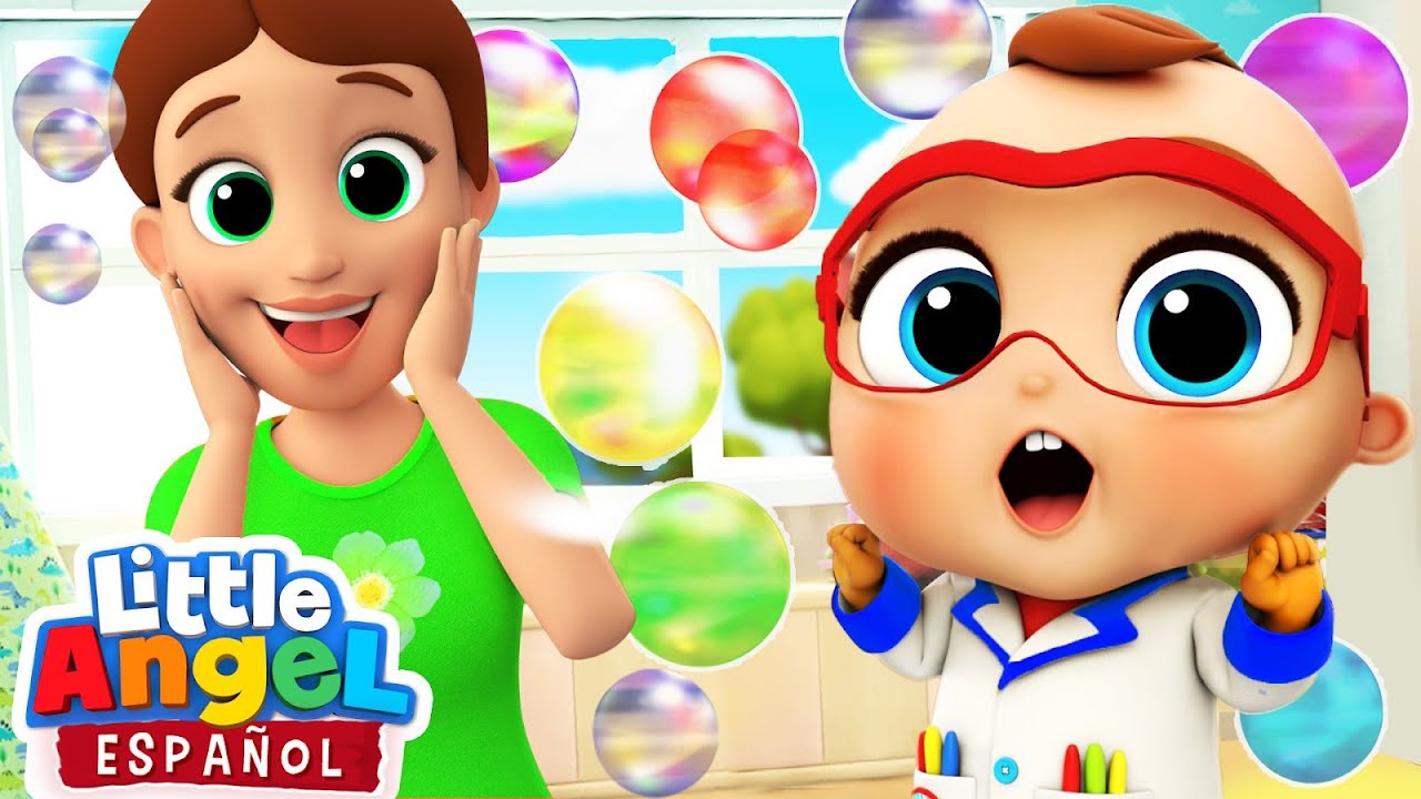 Burbujas De Colores 🔮 | Canciones Infantiles | Little Angel Español