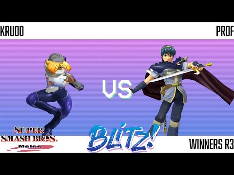 Blitz Singles — Krudo(Sheik) vs Prof(Marth)