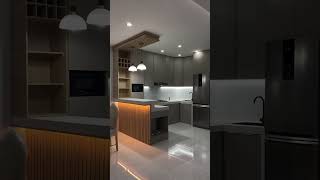 Download lagu Inspirasi dapur minimalis dengan minibar #minibar #kitchenset #interiordesign mp3