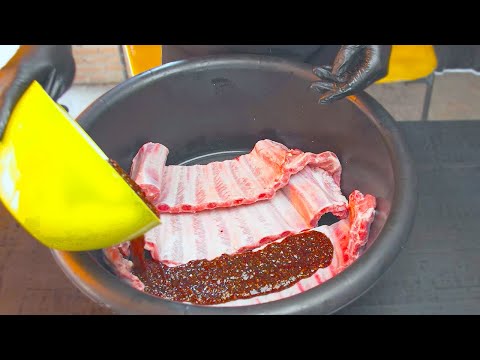 The Best BBQ Ribs Ever with Secret Recipe - Amazing...