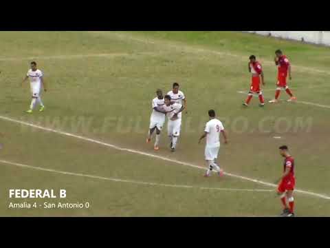 federal b amalia vs san antonio uno de los goles del kuni amaya