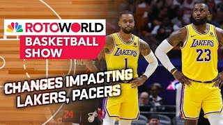 Lakers, Pacers lineups + Tari Eason, Derrick White’s stock | Rotoworld Basketball Show (FULL SHOW)
