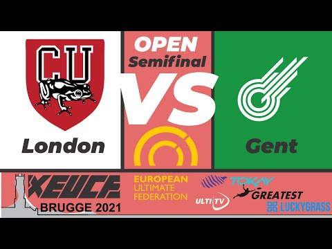 xEUCF 2021 Field 2 - Clapham (GBR) vs. Gentle Open (BEL) - Open Semifinals