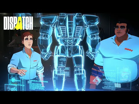Dispatch – Royd Helps Robert Fix His Father’s Mecha Suit Scene (Episodes 3 & 4)