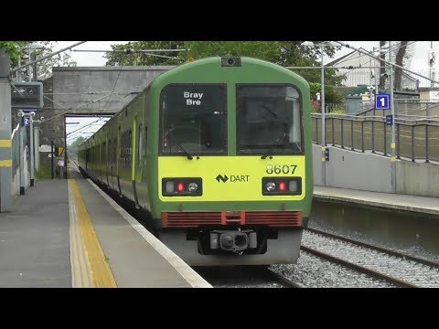 Irish Rail 8500 Class Dart Train 8607 - Portmarnock Station, Dublin