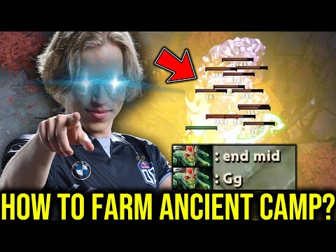 How to farm NEW ANCIENT CAMP 7.31? - OMG Topson nonstop toying high rank with techies..