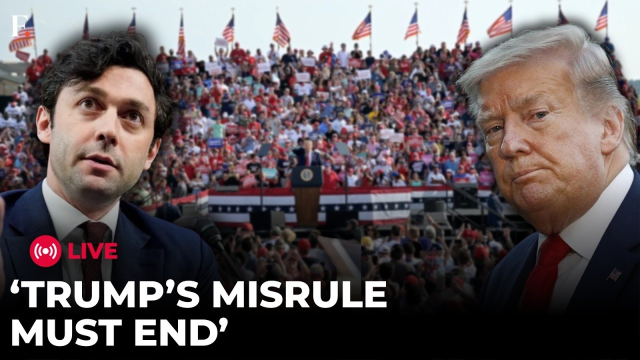 LIVE: Jon Ossoff Blasts Trump’s ‘Misrule,’ Says ‘Accountability Is Coming’ in Fiery Georgia Speech