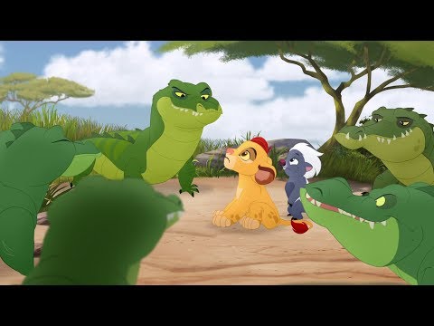 Lion Guard: Baby Kion & Baby Bunga meet Pua's Float | The Morning Report HD Clip