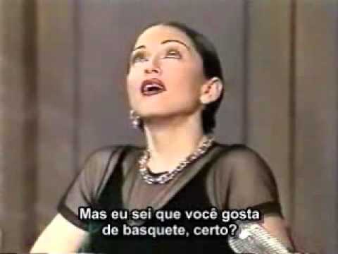 Madonna on David Letterman (LEGENDADO) - PARTE 1