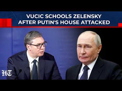 Serbia's Vucic Schools Zelensky As Outrage Grows Over Kyiv's 91 Drones Strike On Putin's House