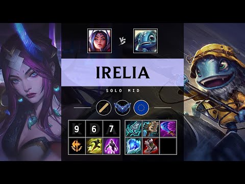 Irelia Mid vs Fizz - EUW Diamond Patch 25.10