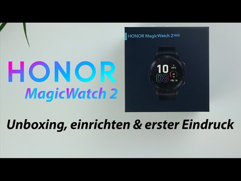Honor MagicWatch 2 I Unboxing, einrichten & erster Eindruck I deutsch