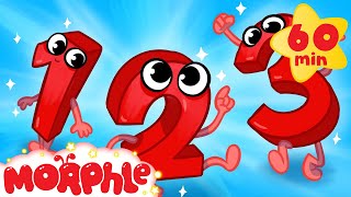 My Magic Numbers - Count to 10 + 1 Hour Shapes, Colors and more Compilation - My Magic Pet Morphle