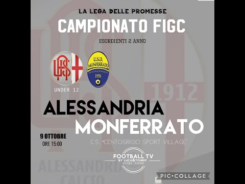 ⚽️Campionato FIGC | 3T | @usalessandriacalcio U12 vs Monferrato ►Luca&Tommy Leshchynskyi ⚽| Italia
