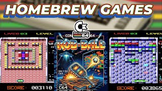 Rob-Ball - New Commodore 64 Game 2026
