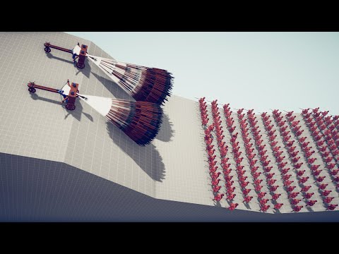 BALLISTA GOD DUO vs 100x UNITS - Totally Accurate Battle Simulator TABS