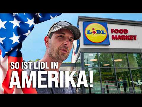 So ist LIDL in den USA! Wir kaufen ein im deutschen Supermarkt in Amerika.