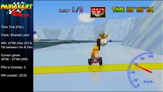 MK64 - World Record on Sherbet Land - 37"82 (NTSC: 31"45) by Matthias Rustemeyer