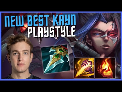 THE NEW BEST RED KAYN PLAYSTYLE?! (INVENTED BY LCS PLAYER!)