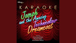 Those Canaan Days (In the Style of Joseph/Amazing Tech Dreamcoat&#39;) (Karaoke Version)
