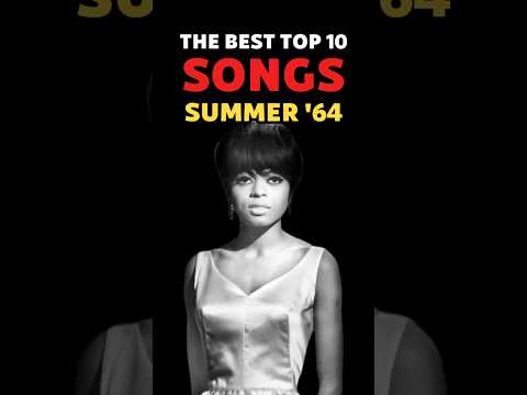 Top 10 Songs from the Summer of 1964! 🌞🎶 #top10 #musicshorts #1964 #summerhits