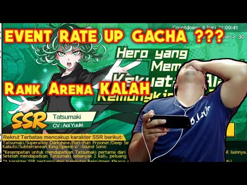 EVENT RATE UP TATSUMAKI !! RANK DEWA KALAH !! - ONE PUNCH MAN: The Srongest ID