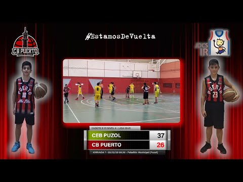 Videoresumen Ceb Puzol - Cadete B Cb Puerto Sagunto (LIGA 20-21)