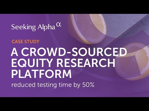 Seeking Alpha Built Automation Framework And Reduced Testing Time By 50% With Ciklum