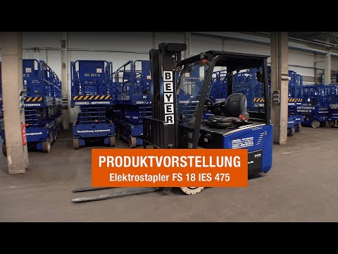 Elektrostapler mit 4,75 m Hubhöhe | BEYER-Mietservice