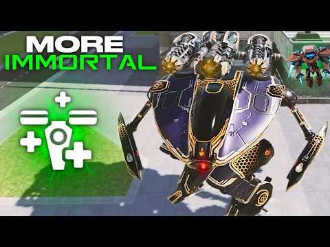 Most IMMORTAL Healer Of All Time... UE Mender WITH Healing Weapons | War Robots