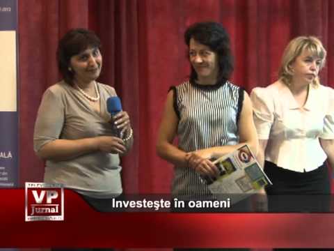 Investeşte în oameni
