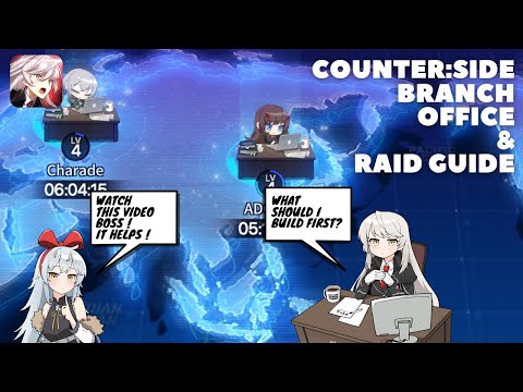 CounterSide | Building the BEST Branch Facility Setup | Step by Step English Walkthrough