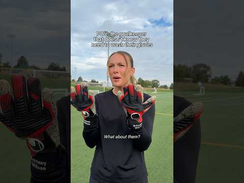 POV: that goalkeeper that NEVER washes their gloves #goalkeeper #goalkeepergloves #soccer