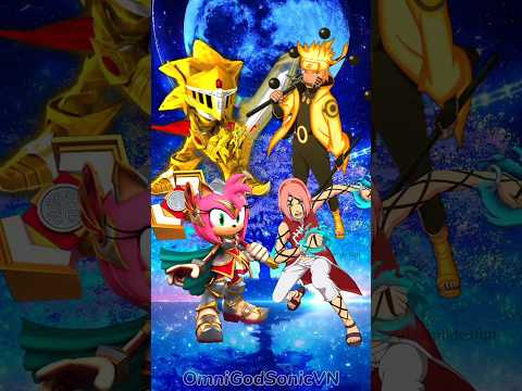 Sonic and Amy vs Anime Characters