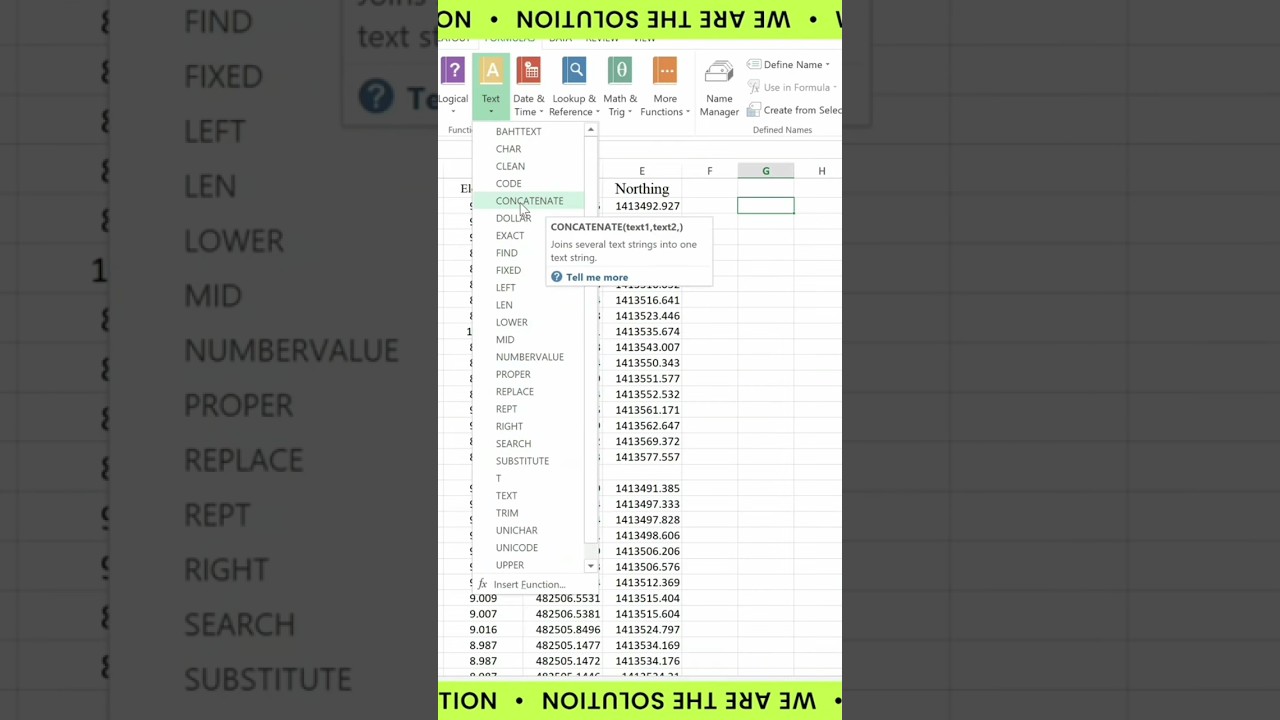 Excel to autocad #coordinates / Survey Data transfer #survey #excel #civil #Concatenate  #autocad