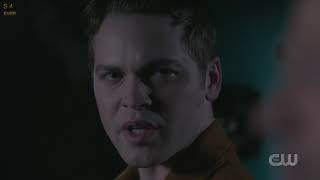 Supernatural 15x15 - Jack says to Castiel that when he will kill Chuck and Amara he will die!