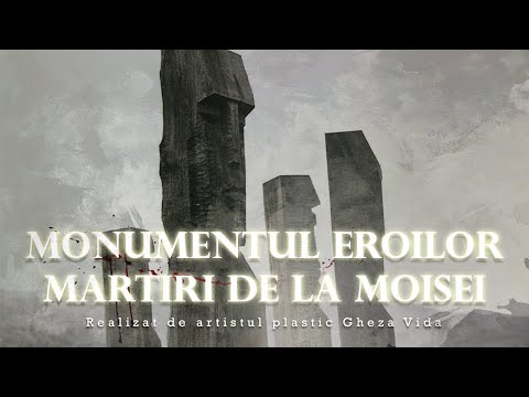 Monumentul eroilor de la Moisei – Gheza Vida
