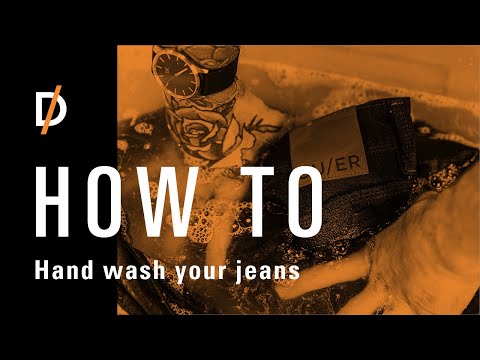 DUER | How to Hand Wash Your Jeans
