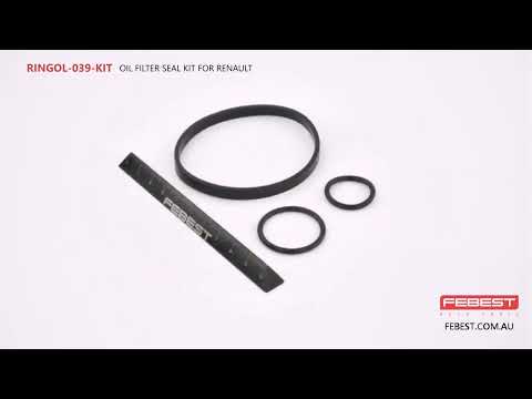 RINGOL-039-KIT OIL FILTER SEAL KIT FOR RENAULT